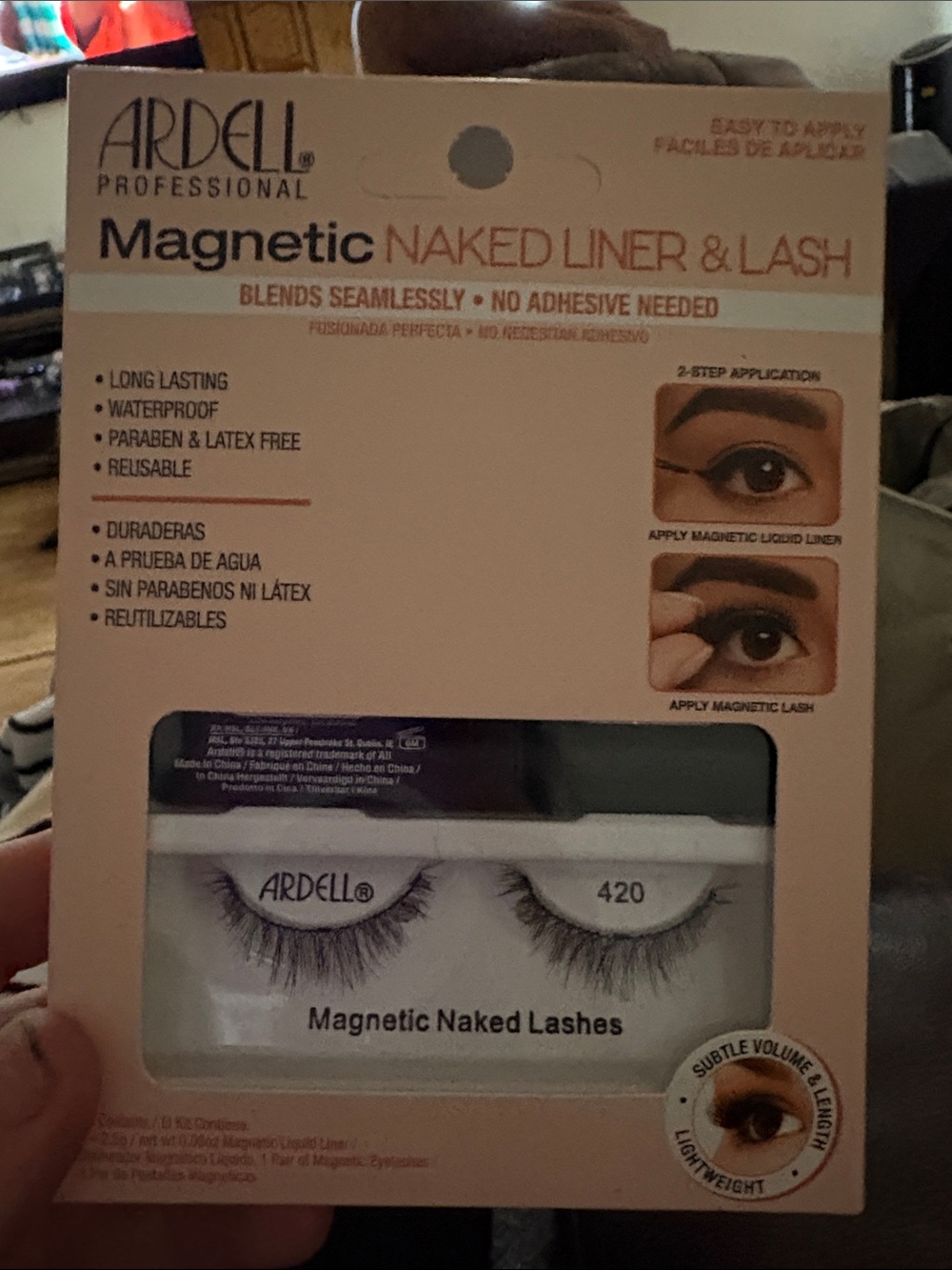 Ardell Magnetic Naked Liner & Lash Set - Nude/Black